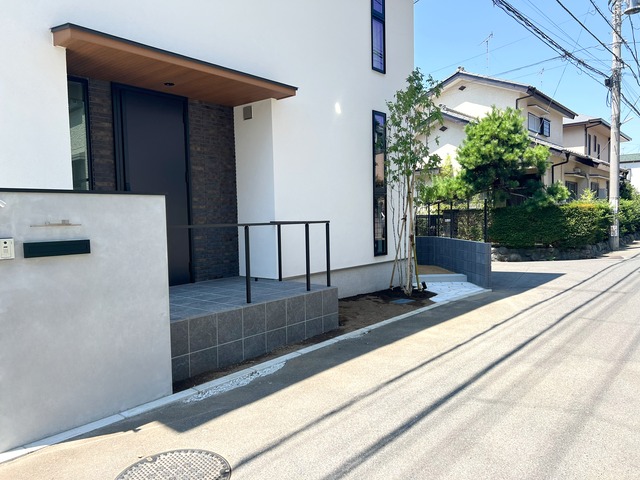 シンプルだけとカッコイイ😎👍✨外構 画像