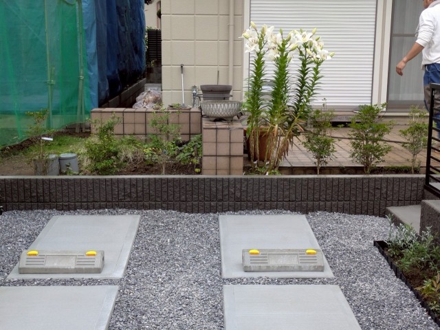 施工例【建物に合わせて♪　駐車場・お庭のリフォーム工事🔨🚙】を更新しました。 画像