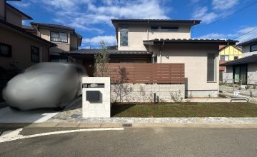 施工例【緑あふれる🍃ナチュラルモダンなお庭】を更新しました。 アイキャッチ画像