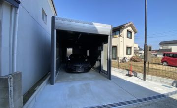 施工例【イナバ　ガレージを施工✨】を更新しました。 アイキャッチ画像