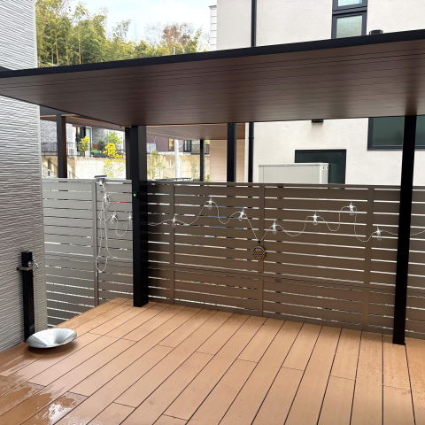 ウッドデッキ＆サイクルポートで過ごしやすいお庭にアップデートしました✨ アイキャッチ画像