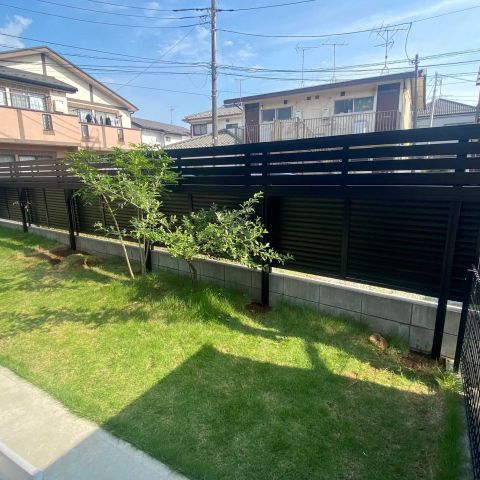 外構リフォームでお悩み解決！目隠しフェンスを施工✨ アイキャッチ画像