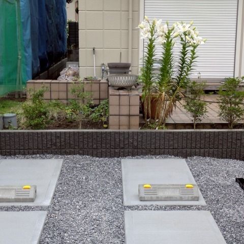 建物に合わせて♪　駐車場・お庭のリフォーム工事🔨🚙 アイキャッチ画像